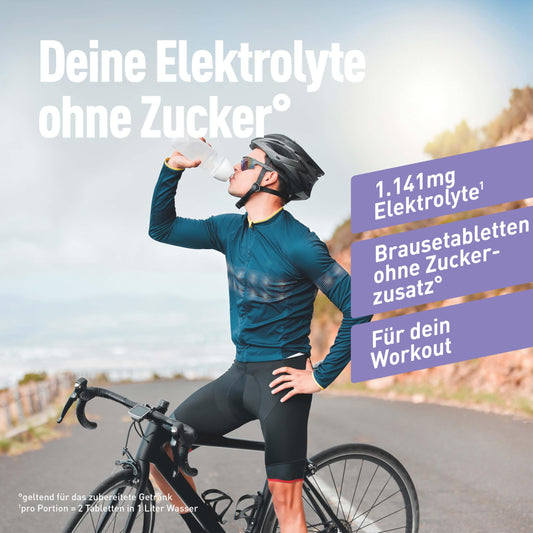 Dextro Energy Elektrolyte ohne Zucker - Berry Flavour - 1141 mg Elektrolyte, 3x20 Brausetabletten (3er Pack) für Alltag und Sport, Magnesium, Calium, Calcium, Chlorid, Natrium, zuckerfrei