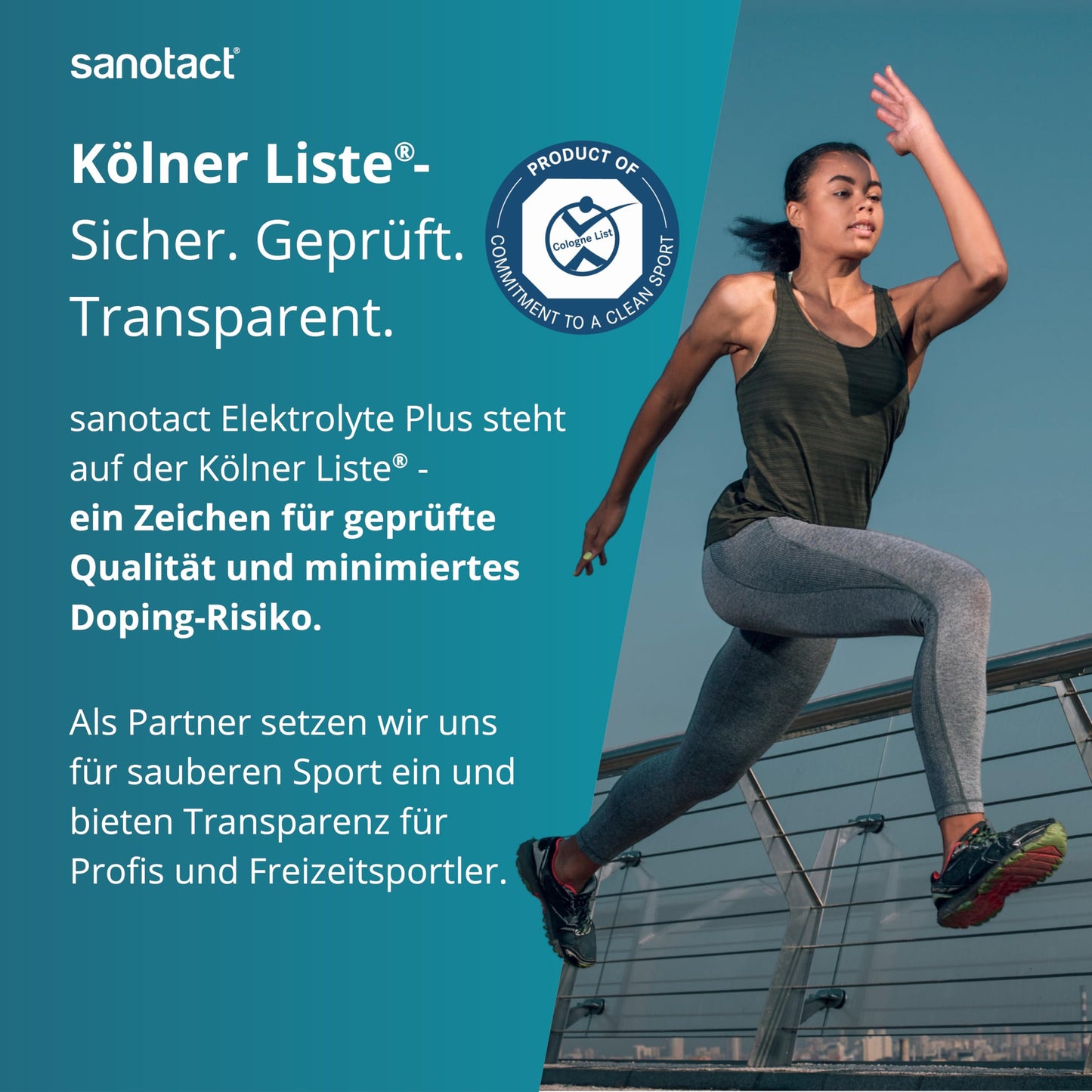 sanotact Elektrolyte Aktiv – 20 Brausetabletten – Mit Magnesium, Natrium & Kalium – Kalorienfrei, zuckerfrei, vegan – Limette-Grapefruit Geschmack – Elektrolyt Made in Germany