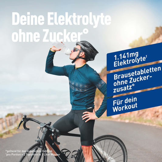 Dextro Energy Elektrolyte ohne Zucker Mix Pack 4 Sorten, 4x20 Brausetabletten (4er Pack) - Berry, Lemon, Orange und Pink Grapefruit + Koffein Flavour