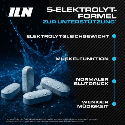 Elektrolyte Tabletten 360 Tabletten - electrolytes Hydration Komplex 1500 mg - elektrolyte ohne zucker - zuckerfrei, Keto, vegan, vegetarisch
